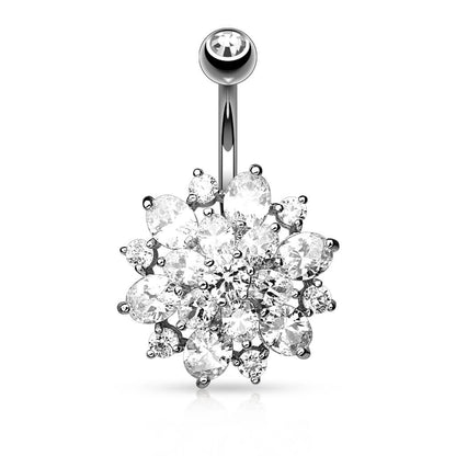 Belly Button Piercing Dahlia Zirconia