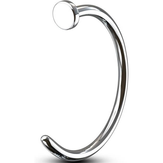 Nose Hoop Half Hoop Silver