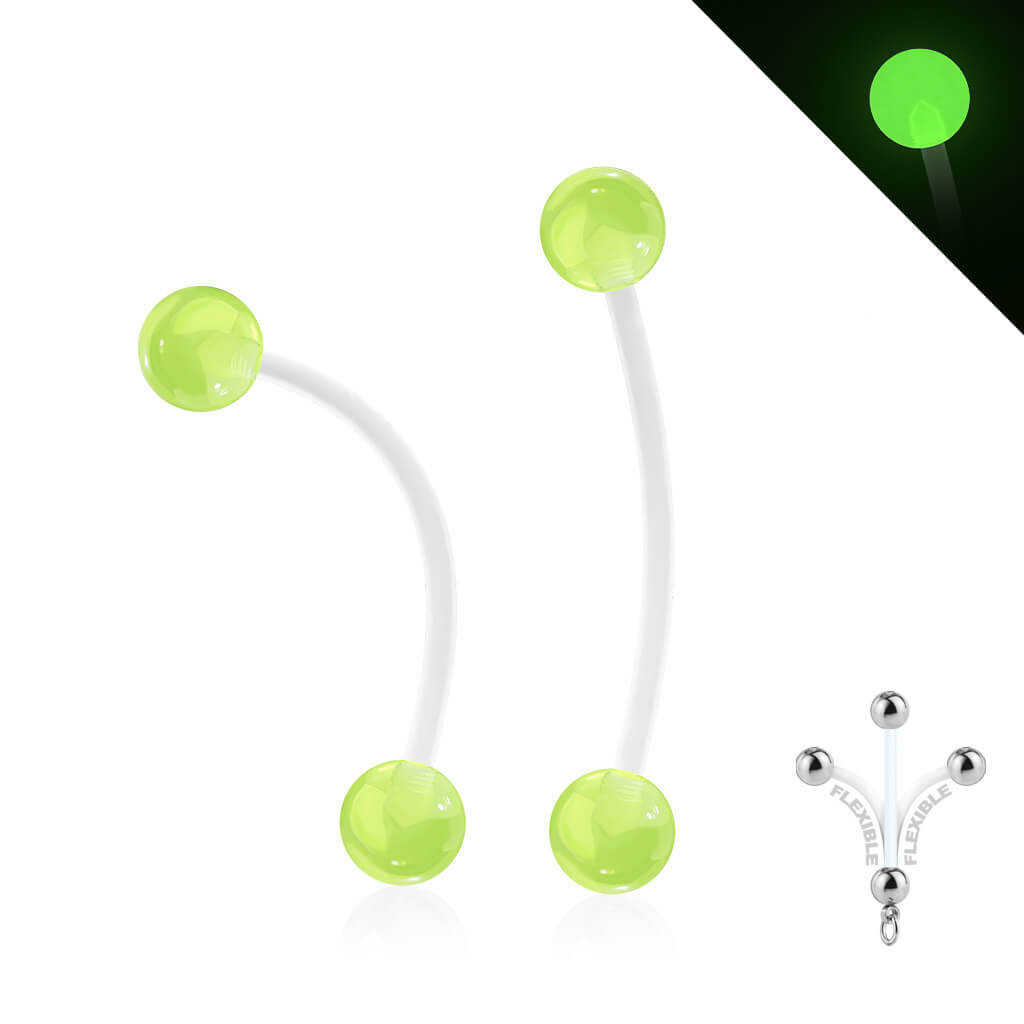 Belly Button Piercing Ball Glow in the Dark