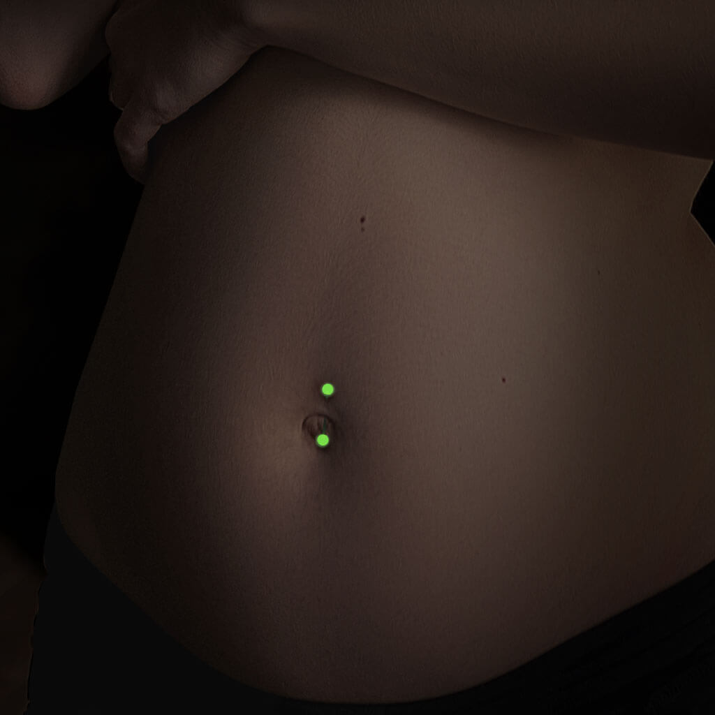 Belly Button Piercing Ball Glow in the Dark