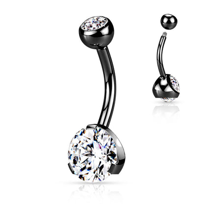 Belly Button Piercing Ball Zirconia