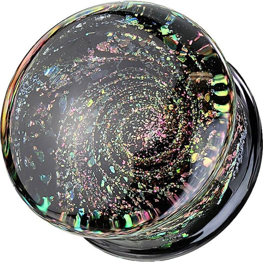 Glass Plug Galaxy Glass