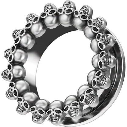 Tunnel Skulls Silver