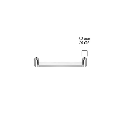 Titan Implantat Base flach 2mm Innengewinde