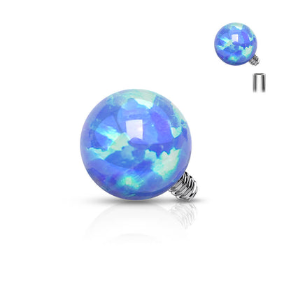 top ball opal Internally Threaded