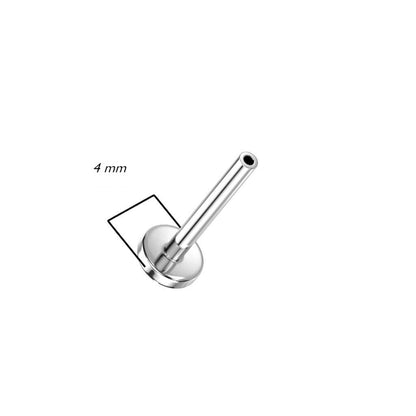 Titane Base Base Plat 4mm Enfoncer