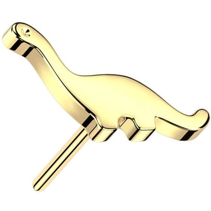 Oro 14 kt Dinosauro Push-In