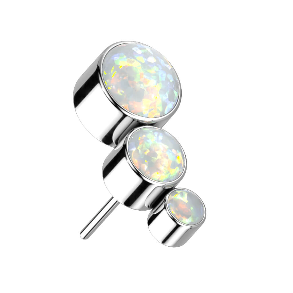 Titan Top 3 Opal Silber Push-In