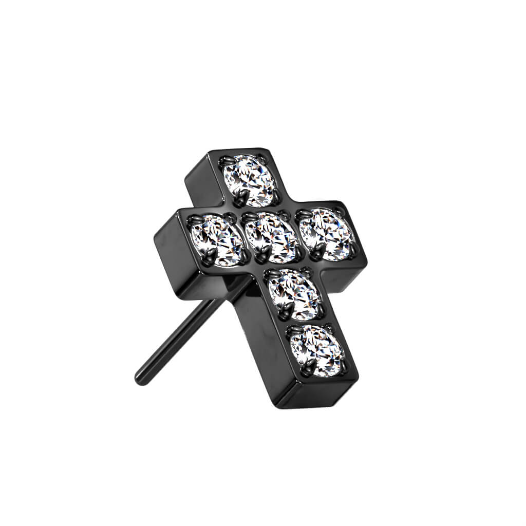 Titanium top cross zirconias Push-In