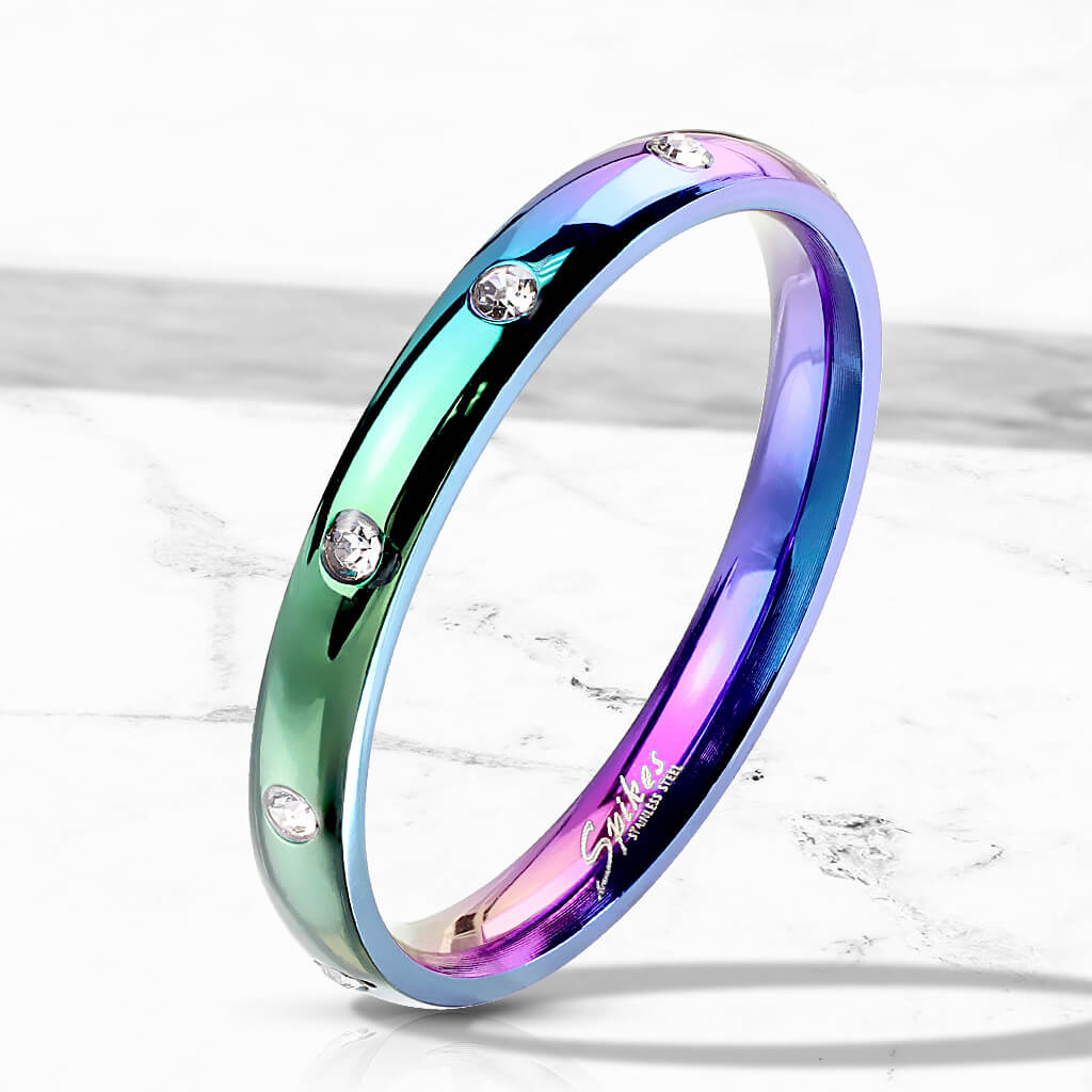 10 Zirconia Rainbow