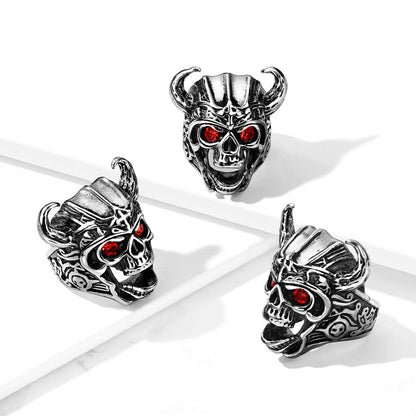 Skull Zirconia Silver