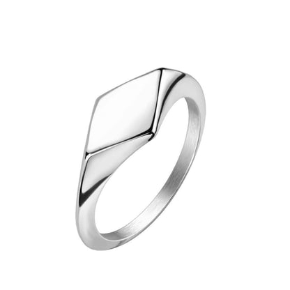 Diamond Shape Silver