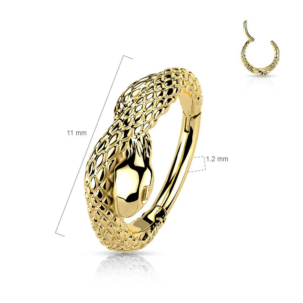 Anillo Serpiente Clicker