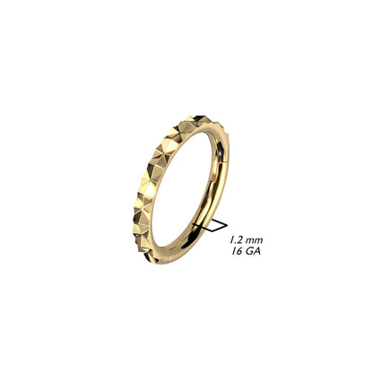 Anillo Estriado Clicker