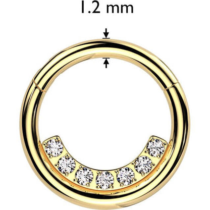 Ring zirconia Clicker