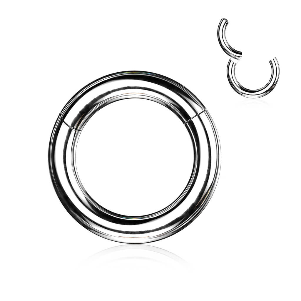 Anello Piercing Design spesso Clicker