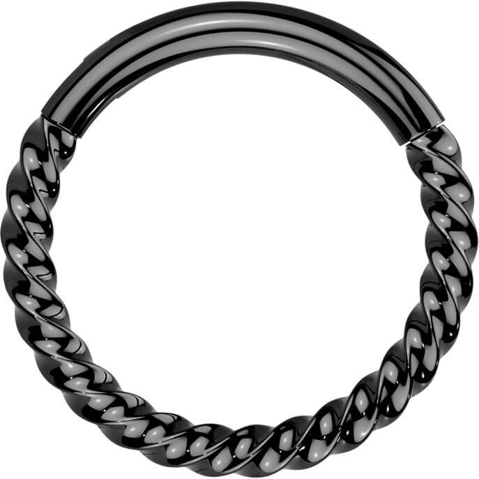 Titanium Ring braided Clicker