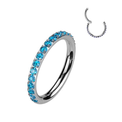 Titanium Ring Zirconia Clicker