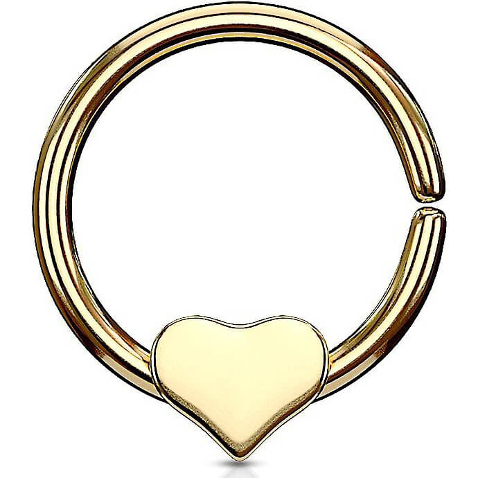 Ring Heart Flat Bendable