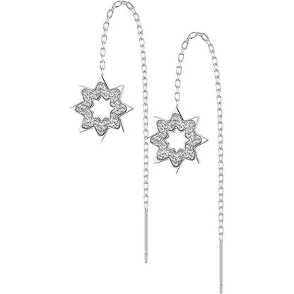 Snowflake Chain dangle Zirconia