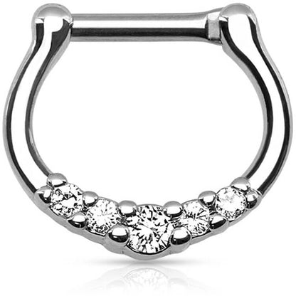 Septum Piercing Clicker Circonio Clicker