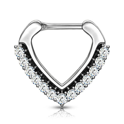 Septum Clicker Triangle Zirconia Cliqueur