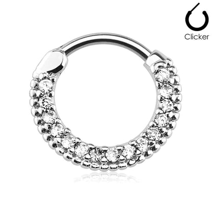 Septum Piercing Clicker Circonita Clicker