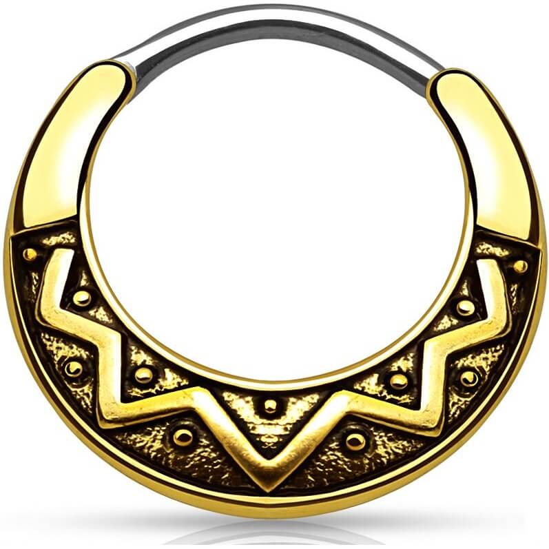 Septum Piercing Clicker Tribal Clicker