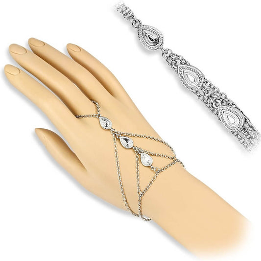 Bracelet Bracelet d´esclave Drop Zirconia