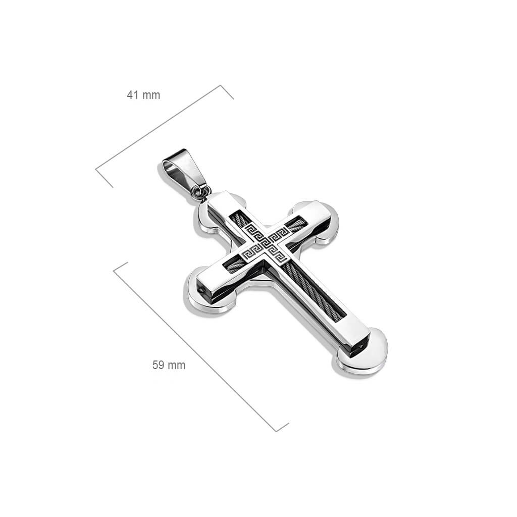 Double Cross Silver