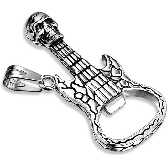 Guitarre Silber Flaschenöffner