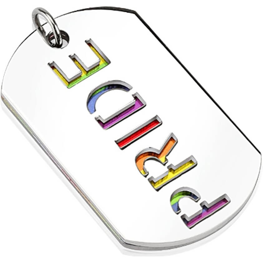 Dog Tag PRIDE rainbow