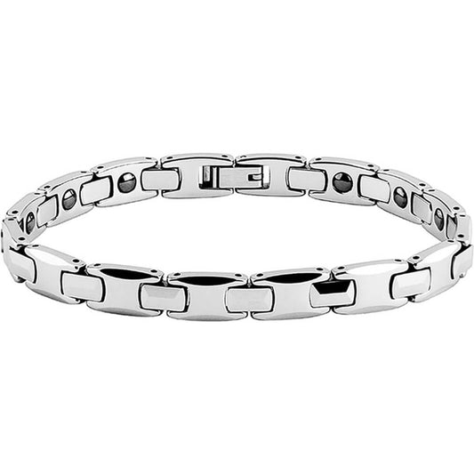 Bracciale maglie argento