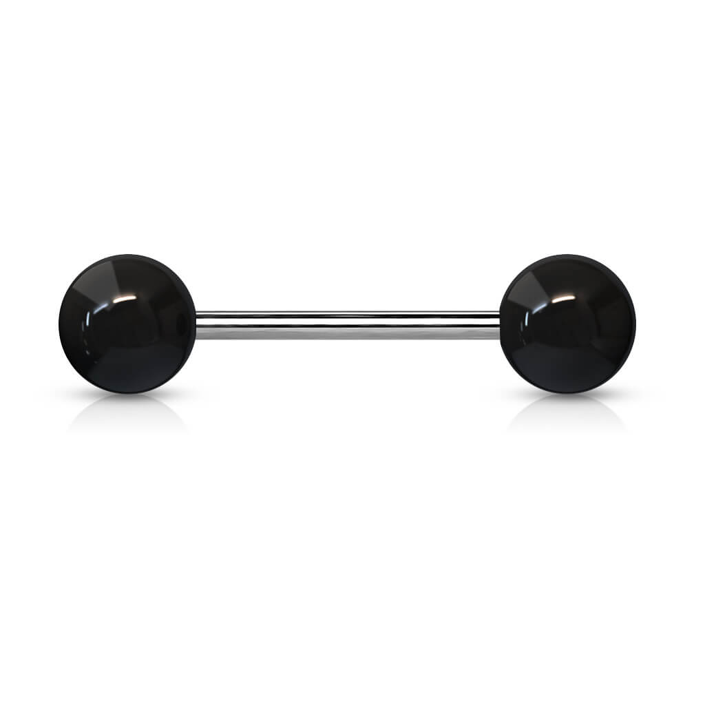 Titanium Barbell Acrylic Ball