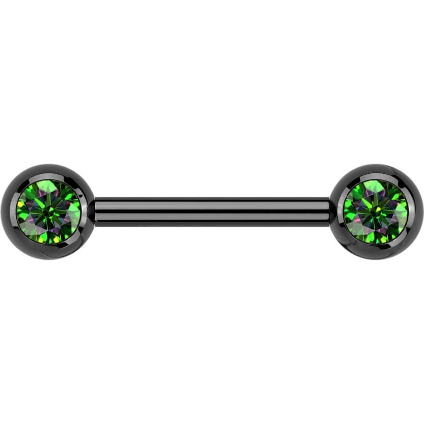 Titan Nippelpiercing Zirkona Innengewinde