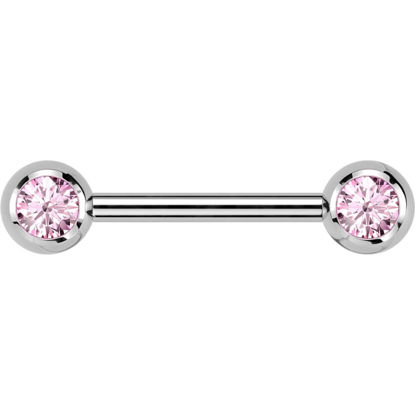 Titan Nippelpiercing Zirkona Innengewinde