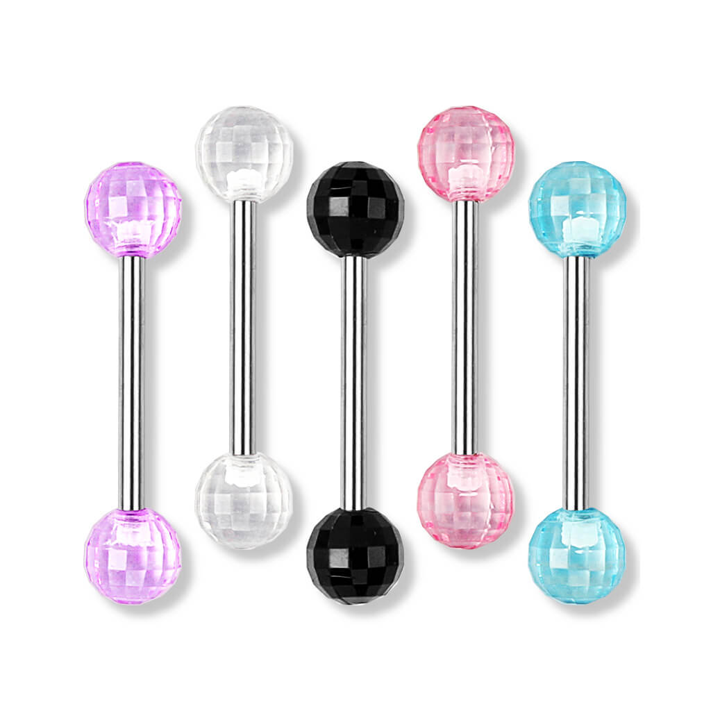 Barbell Acryl Disco Kugel