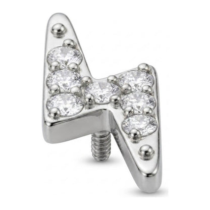 Titanium Top Electric Lightning Bolt Internally Threaded