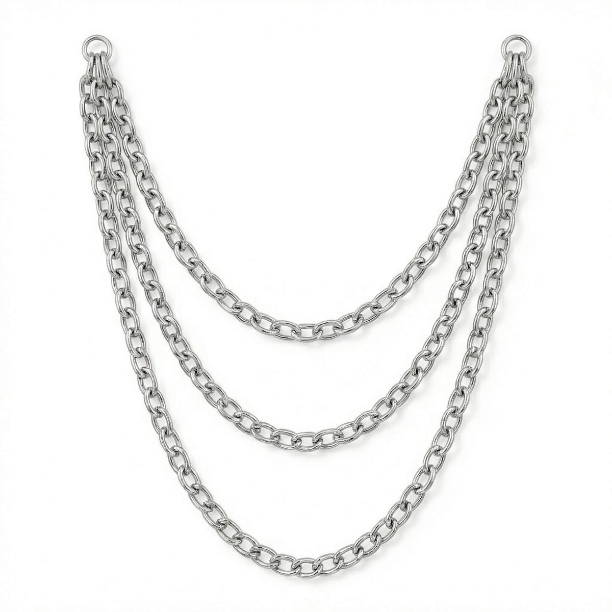 Titanium Attachment Triple Layered Chain