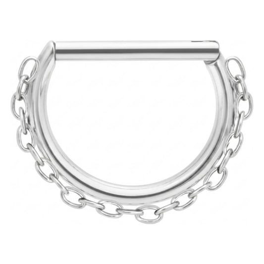 Titanium Ring Chain Clicker