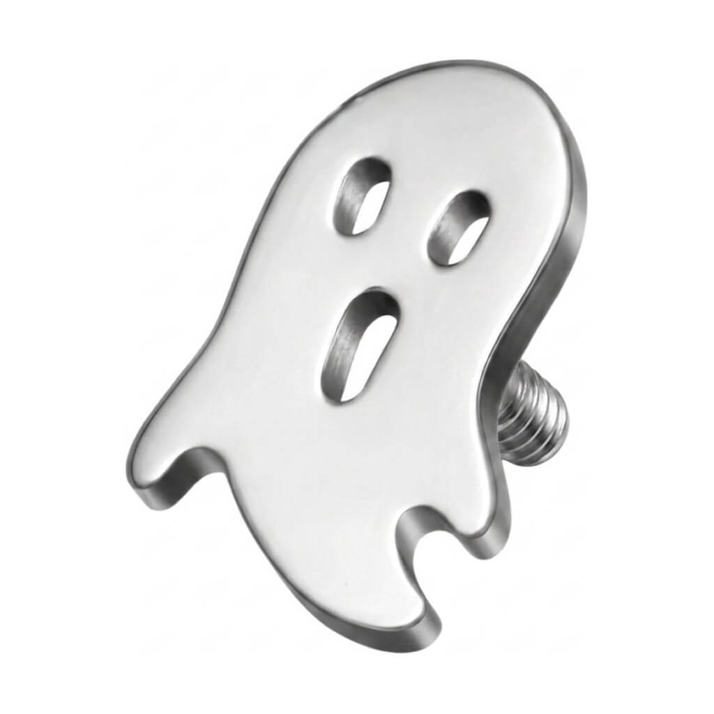 Titanium Top Little Spooky Ghost Internally Threaded